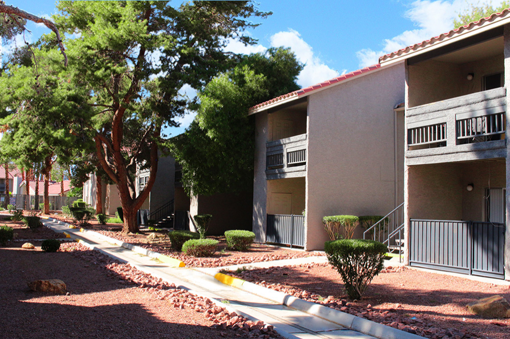 This Exteriors 13 photo can be viewed in person at the Silver Palms Apartments, so make a reservation and stop in today.
